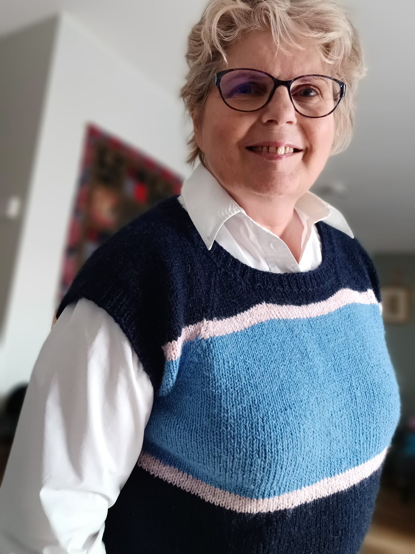 Misty Spring Vest English pattern